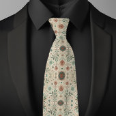 Cravate Modèle floral rustique de ferme