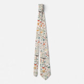 Cravate Modèle Floral vintage (Dos)