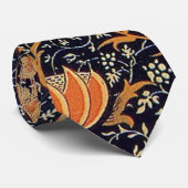 Cravate Modèle floral vintage William Morris Cray (Roulé)