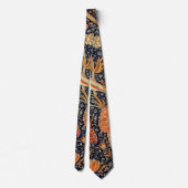Cravate Modèle floral vintage William Morris Cray (Dos)