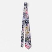 Cravate Modèle floral, William Morris (Dos)