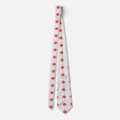 Cravate Modèle Knit Maple Leaf Tricot Motif (Dos)