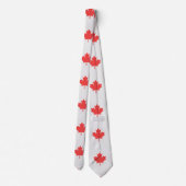 Cravate Modèle Knit Maple Leaf Tricot Motif (Dos)