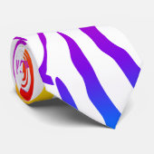 Cravate Modèle Rainbow Zebra (Roulé)