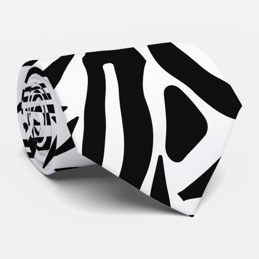 Cravate Modèle Zèbre (Roulé)