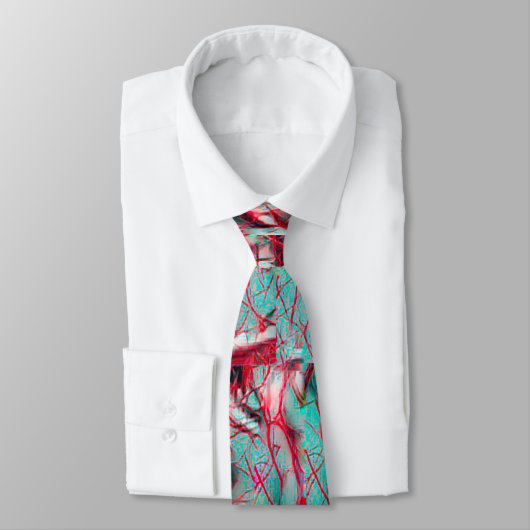 Cravate Modern abstract pattern 1186 - Men's Tie (Attaché)