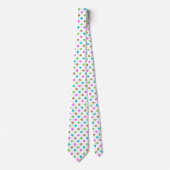 Cravate Modern Colorful Chic Polka Dots (Devant)