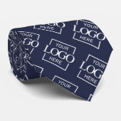 Cravate Modern Company Custom Logo Pattern Professional (Roulé)