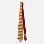 Cravate Modern cute northern saw-whet owl (Devant)