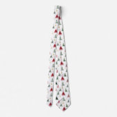 Cravate Modern Minimalist Christmas Tree Neck tie (Dos)