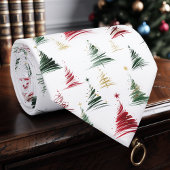 Cravate Modern Minimalist Christmas Tree Neck tie