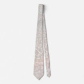 Cravate modern, pink, golden, shiny, ombre, blush, glitter (Devant)