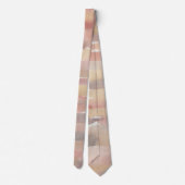 Cravate Modern Watercolor Neutral Abstract Men’s Tie (Dos)
