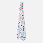 Cravate Moderne 4 juillet Motif 02 (Dos)
