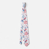 Cravate Moderne 4 juillet Motif 03 (Dos)