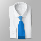 CRAVATE MODERNE BLUE STRIPED LINES INITIALES DE MONOGRAM P (Attaché)