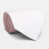 Cravate Moderne Chic Rose Or rose Chevron Gradient (Roulé)
