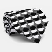 Cravate moderne de chiroprakteur de logo de (Roulé)