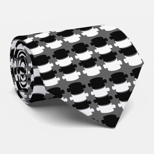 Cravate moderne de chiroprakteur de logo de (Roulé)