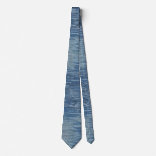 Cravate moderne de style bleu Jean (Devant)