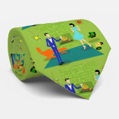 Cravate moderne du milieu du siècle (Roulé)