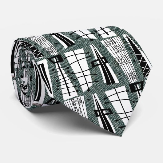 Cravate moderne du milieu du siècle pour les homme (Roulé)