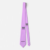 CRAVATE MODERNE ÉDITABLE SIMPLE MAUVE IMAGE MODÈLE TEXTE (Devant)