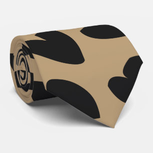 Cravate Moderne élégant Motif Leopard tendance
