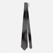 Cravate MODERNE NOIR GRIS BLEU MIGNON COLLIER Rmdesignflo5 (Devant)