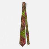 Cravate MODERNE NOIR ROUGE VERT MIGNON COLLIER Rmdesignflo (Devant)