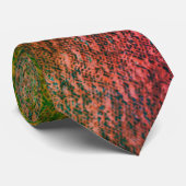 Cravate MODERNE NOIR ROUGE VERT MIGNON COLLIER Rmdesignflo (Roulé)