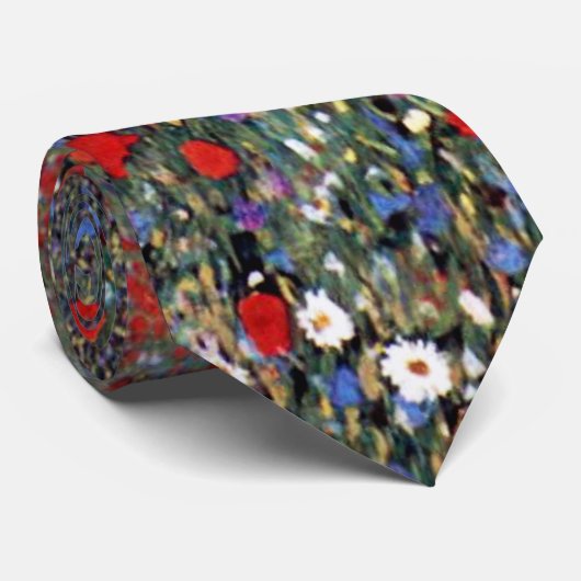 Cravate Mohnfeld, Gustav Klimt (Roulé)