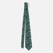 Cravate Mois vert (Dos)