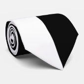 Cravate moitié, moitié, 50, cinquante, pour cent, moitié,  (Roulé)