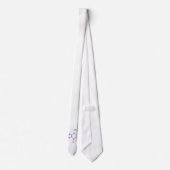 Cravate Molécule de caféine (Dos)