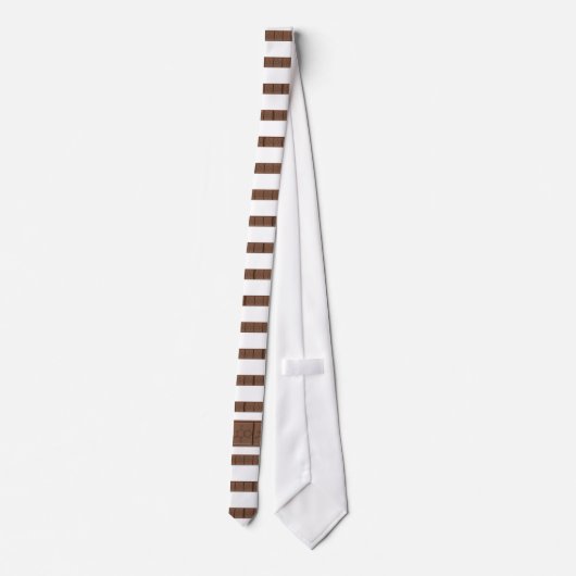 Cravate Molécule de chocolat (Dos)
