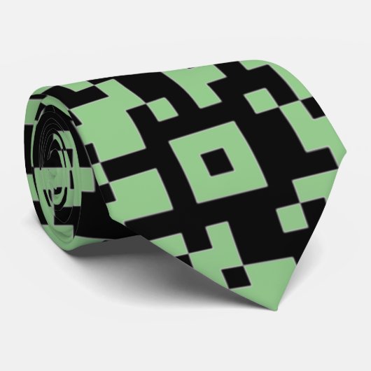 Cravate Mon code QR (Roulé)