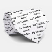 Cravate Mon mardi est pour l'histoire de enseignement (Roulé)