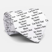 Cravate Mon professeur de musique peut donner un coup de (Roulé)