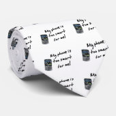 Cravate Mon téléphone (Roulé)