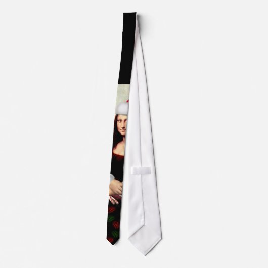 Cravate Mona Lisa Christmas (Dos)