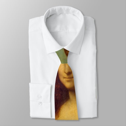 Cravate Mona Lisa de Leonardo da Vinci (Attaché)