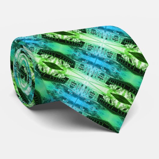 Cravate Monaco palace courtyard (Roulé)