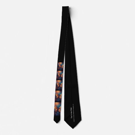 Cravate Monarch Butterfly Necktie (Dos)