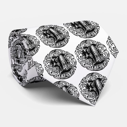 Cravate Monarchie "L" (Roulé)