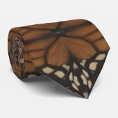 Cravate Monarque Papillon Aile Fermer Répéter Motif (Roulé)
