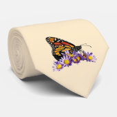 Cravate Monarque sur Aster (Roulé)