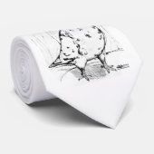 Cravate Mondain Pigeon 1978 (Roulé)