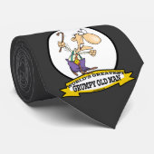 CRAVATE MONDE LE PLUS GRAND GRUMPY VIEUX DESSIN HOMME (Roulé)