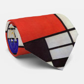 Cravate Mondrian's sensations tie (Roulé)